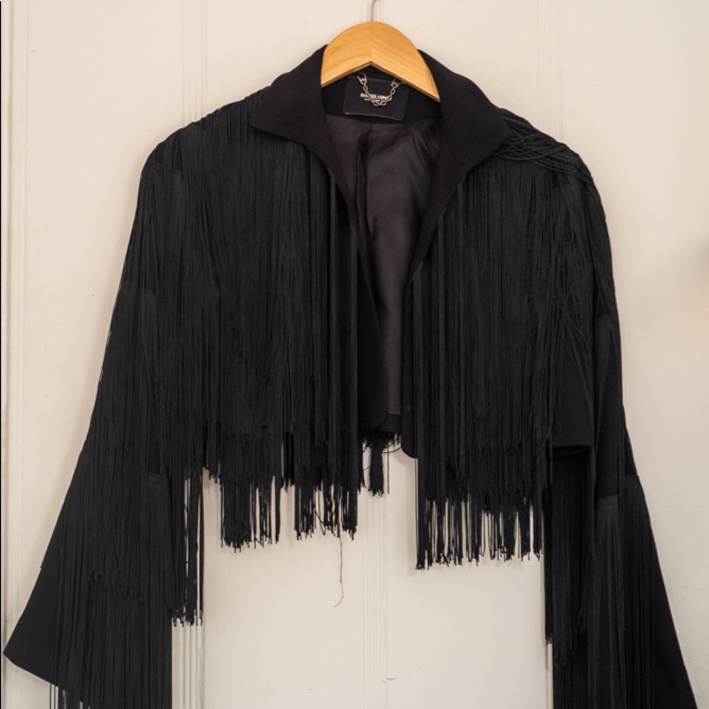 Rachel Comey Bolero style tassel jacket